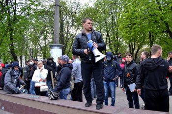 Одесские правоохранители надели георгиевские ленты (фото)