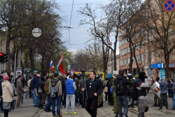 Одесские правоохранители надели георгиевские ленты (фото)