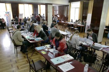 Во Дворце Культуры студентов ОНПУ прошла ярмарка карьеры