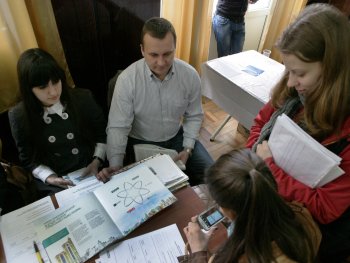 Во Дворце Культуры студентов ОНПУ прошла ярмарка карьеры