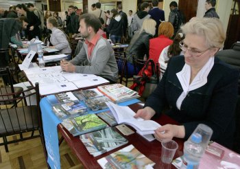 Во Дворце Культуры студентов ОНПУ прошла ярмарка карьеры