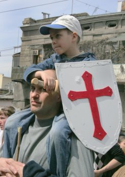 Пасхальная реконструкция (фото)
