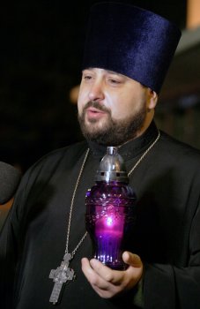 Геннадий Труханов: Я горд тем, что частичка Благодатного огня доставлена в Одессу (фото)