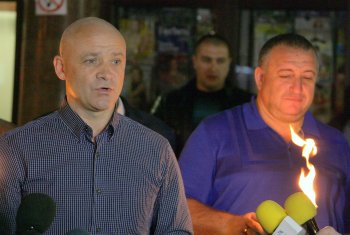 Геннадий Труханов: Я горд тем, что частичка Благодатного огня доставлена в Одессу (фото)