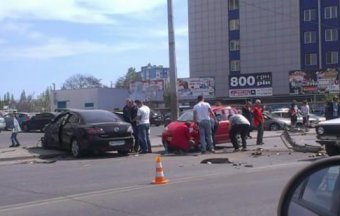  ДТП в центре Одессы: Пострадали 5 человек (фото)
