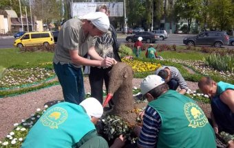 В Одессе Птица счастья вернулась на прежнее место
