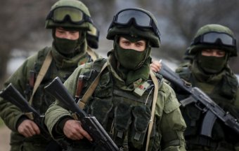 «Зеленые человечки» уже в Черкасах (видео)