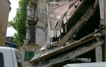 В «Климовском квартале» в Одессе начали демонтировать дома (фото)