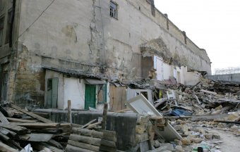 В «Климовском квартале» в Одессе начали демонтировать дома (фото)