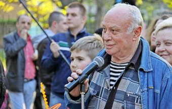Геннадий Труханов встретился с одесситами в сквере имени Мечникова (фото)