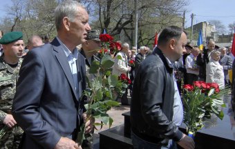 Сегодня вспоминали чернобыльцев