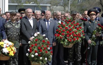Сегодня вспоминали чернобыльцев