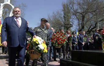 Сегодня вспоминали чернобыльцев