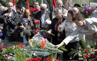 Сегодня вспоминали чернобыльцев