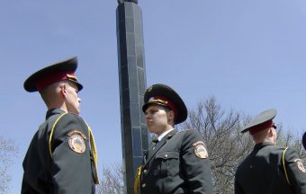Сегодня вспоминали чернобыльцев
