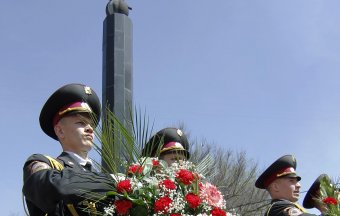Сегодня вспоминали чернобыльцев
