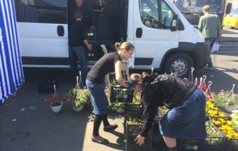 В Одессе демонтирован самовольно установленный торговый ряд