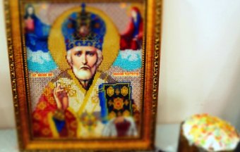 В Одессе прошла выставка «Вышивка икон бисером»