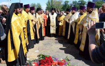 В Одессе прошли панихиды по погибшим
