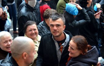 Задержанных активистов Куликова поля освободили одесситы (фото)