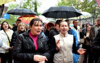 Задержанных активистов Куликова поля освободили одесситы (фото)