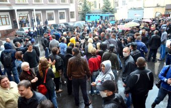 Задержанных активистов Куликова поля освободили одесситы (фото)