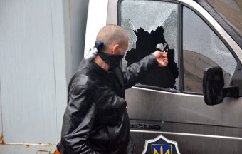 Задержанных активистов Куликова поля освободили одесситы (фото)