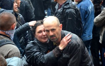 Задержанных активистов Куликова поля освободили одесситы (фото)