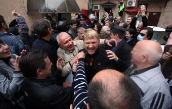 Задержанных активистов Куликова поля освободили одесситы (фото)