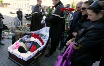 Сегодня в Одессе прощались с 36-летним Андреем Бирюковым (фото)
