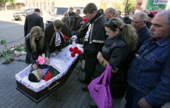 Сегодня в Одессе прощались с 36-летним Андреем Бирюковым (фото)