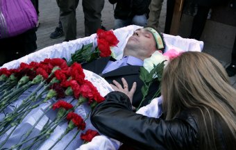 Сегодня в Одессе прощались с 36-летним Андреем Бирюковым (фото)