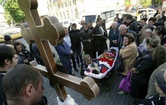Сегодня в Одессе прощались с 36-летним Андреем Бирюковым (фото)