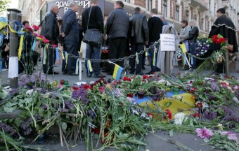 Сегодня в Одессе прощались с 36-летним Андреем Бирюковым (фото)