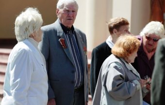 В Одессе для ветеранов Приморского района прошел «Фронтовой привал». Фото