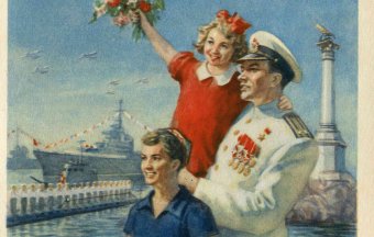Старые открытки: Победа!