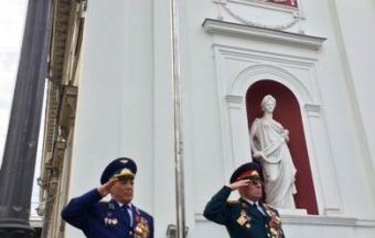 В честь 9 Мая в Одессе подняли Знамя Победы