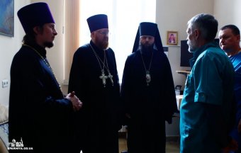 Епископ Диодор посетил 11 городскую клиническую больницу