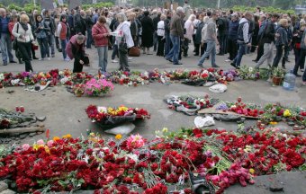 Сегодня на Куликовом поле панихида по погибшим 2 мая