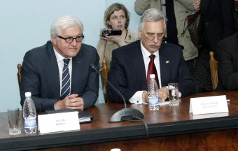 Франк-Вальтер Штайнмайер: На крови мир не построишь (фото)