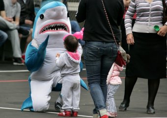 Сегодня состоялось торжественное открытие спорткомплекса в Старобазарном сквере (фото)