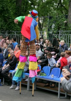 Сегодня состоялось торжественное открытие спорткомплекса в Старобазарном сквере (фото)