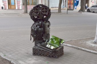 В Одессе появилась мудрая сова (фото)