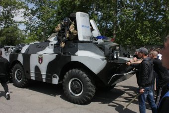 В Одессе Нацгвардия училась, как правильно разгонять демонстрантов (фото)