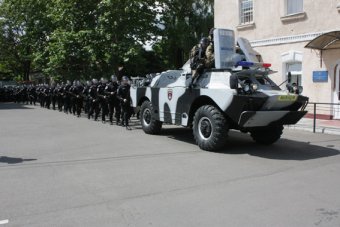 В Одессе Нацгвардия училась, как правильно разгонять демонстрантов (фото)