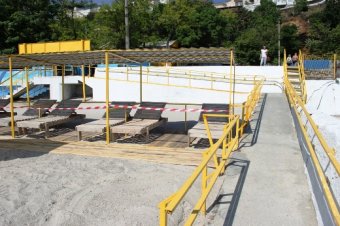 В Одессе открыт пляжный сезон для лиц с ограниченными возможностями