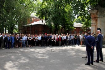 Геннадий Труханов встретился с работниками "Инфоксводоканала"