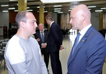 Геннадий Труханов встретился с портовиками