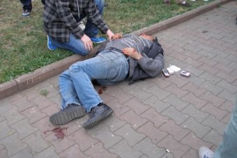 Видео стрельбы на Греческой площади 2 мая