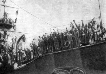 Начало стачки одесских моряков 108 лет назад
